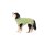Hundebademantel aus Bio-Baumwolle "Green Leaf" S