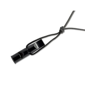 ACME Doppeltonpfeife mit Trill 640 + Pfeifenband schwarz